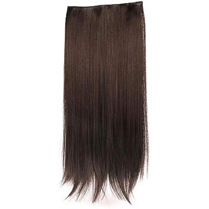 DILLARDS Straight Hair Slice Without Mark Hair Extension Piece - Image 1